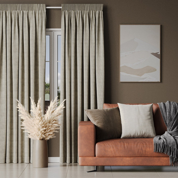 Nostalgia Lined Porcelain readymade curtains