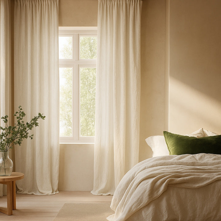 Genoa 100% Linen Sand