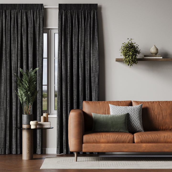 Piha B/O Lined Storm readymade curtains