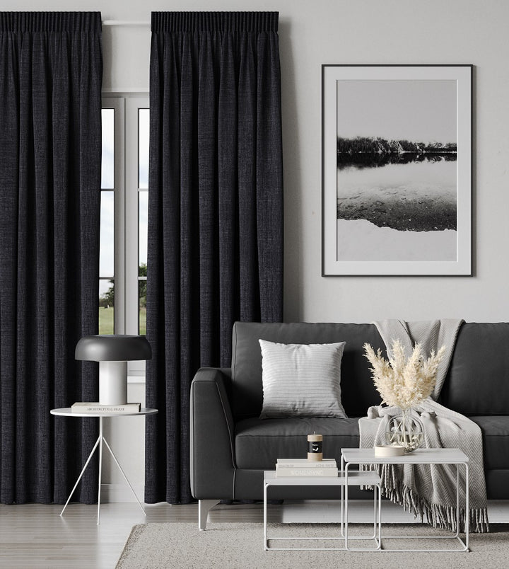 Haven Blockout Slate readymade curtains