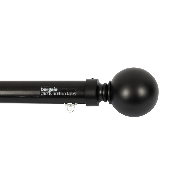 Ball Finial - Black
