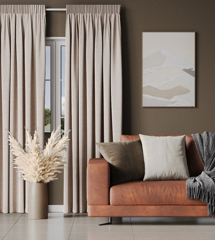 Breeze Natural readymade curtains