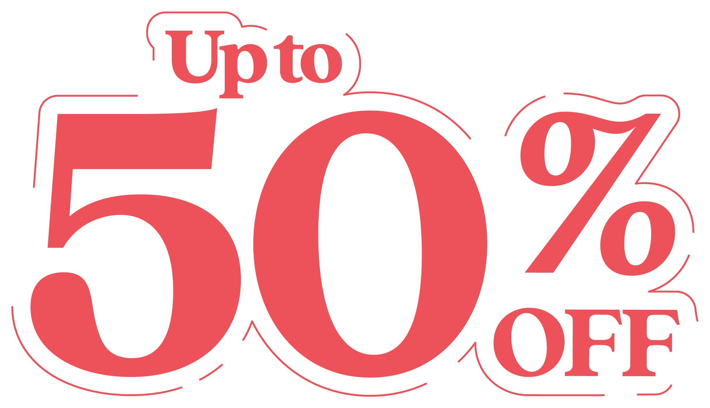 Up to 50% off
