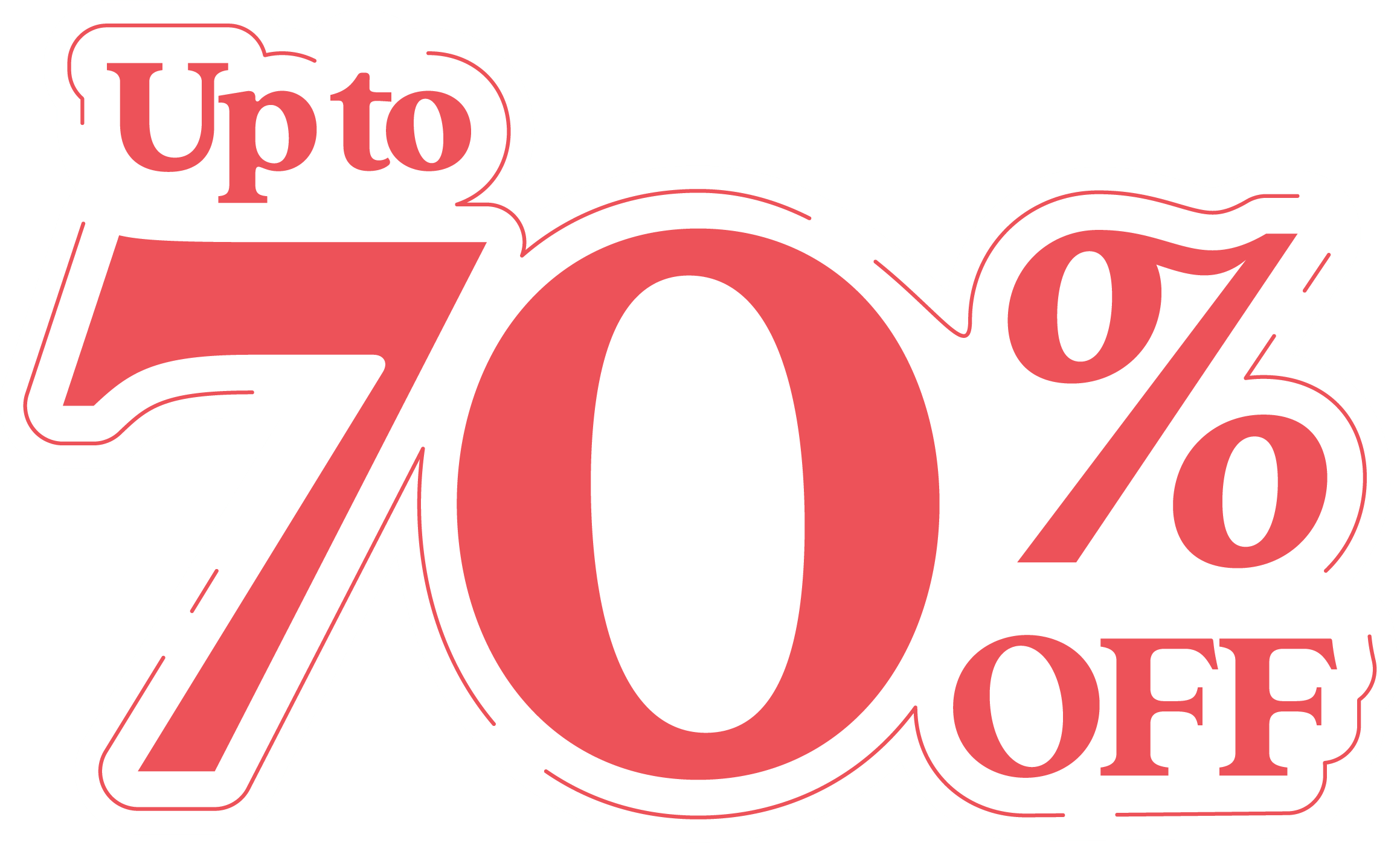 Up to 70% off